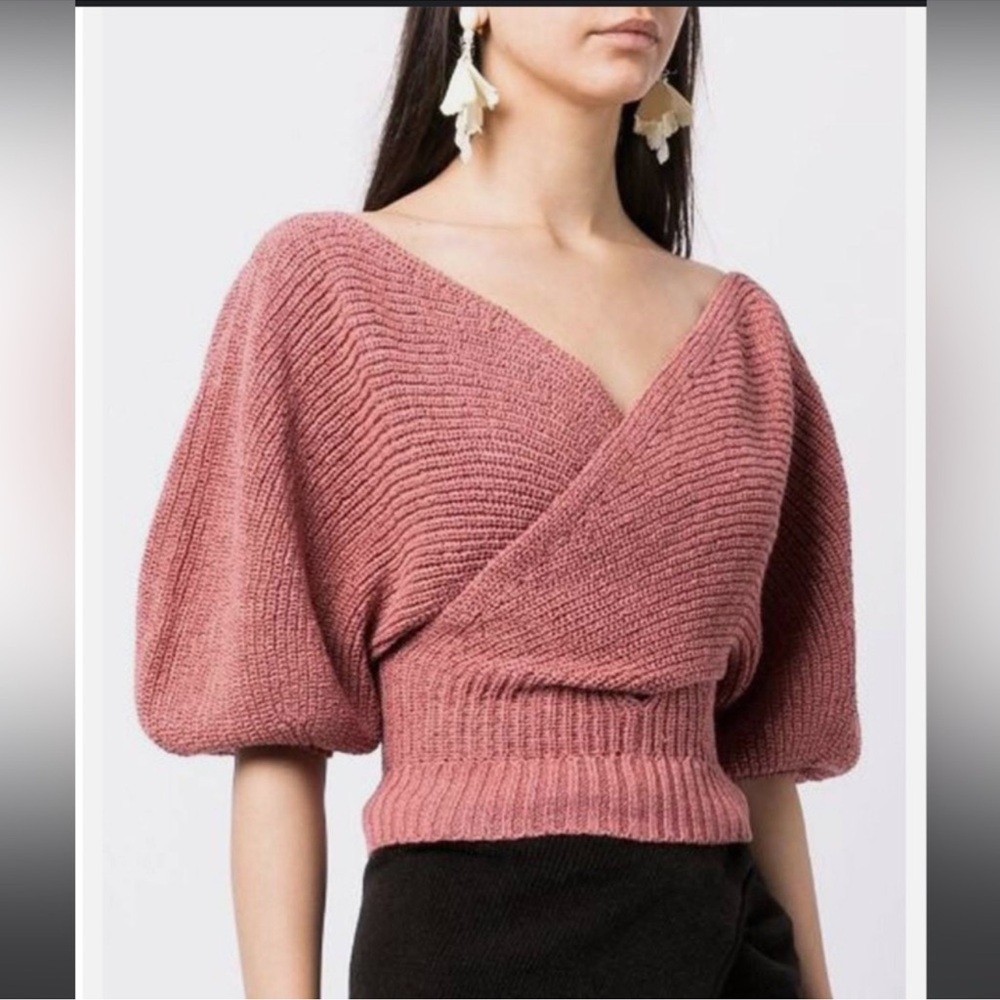 Cult Gaia Shelly knit sweater size medium